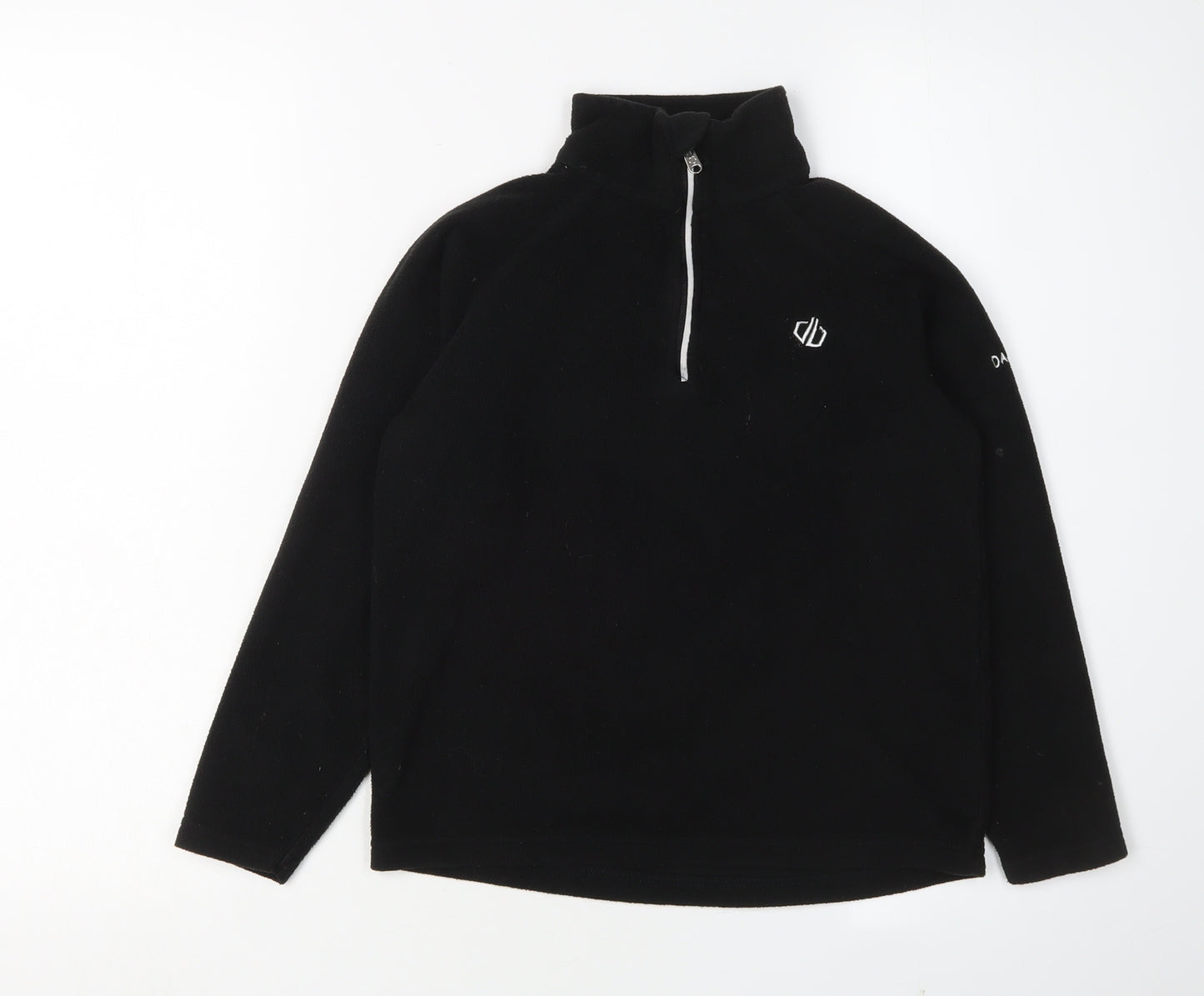 Dare 2b Girls Black Fleece Pullover Sweatshirt, Size 10 Years