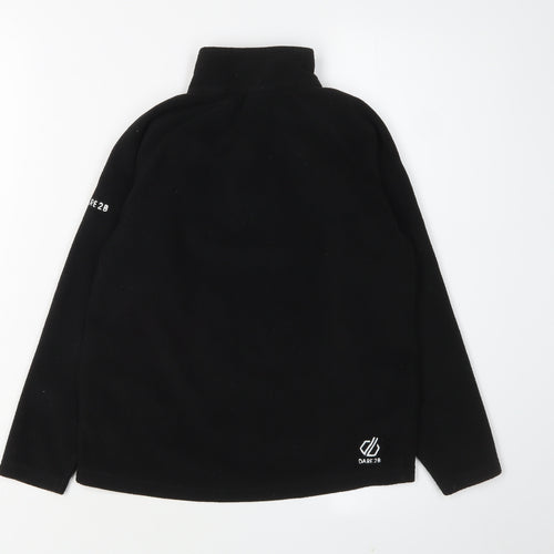 Dare 2b Girls Black Fleece Pullover Sweatshirt, Size 10 Years