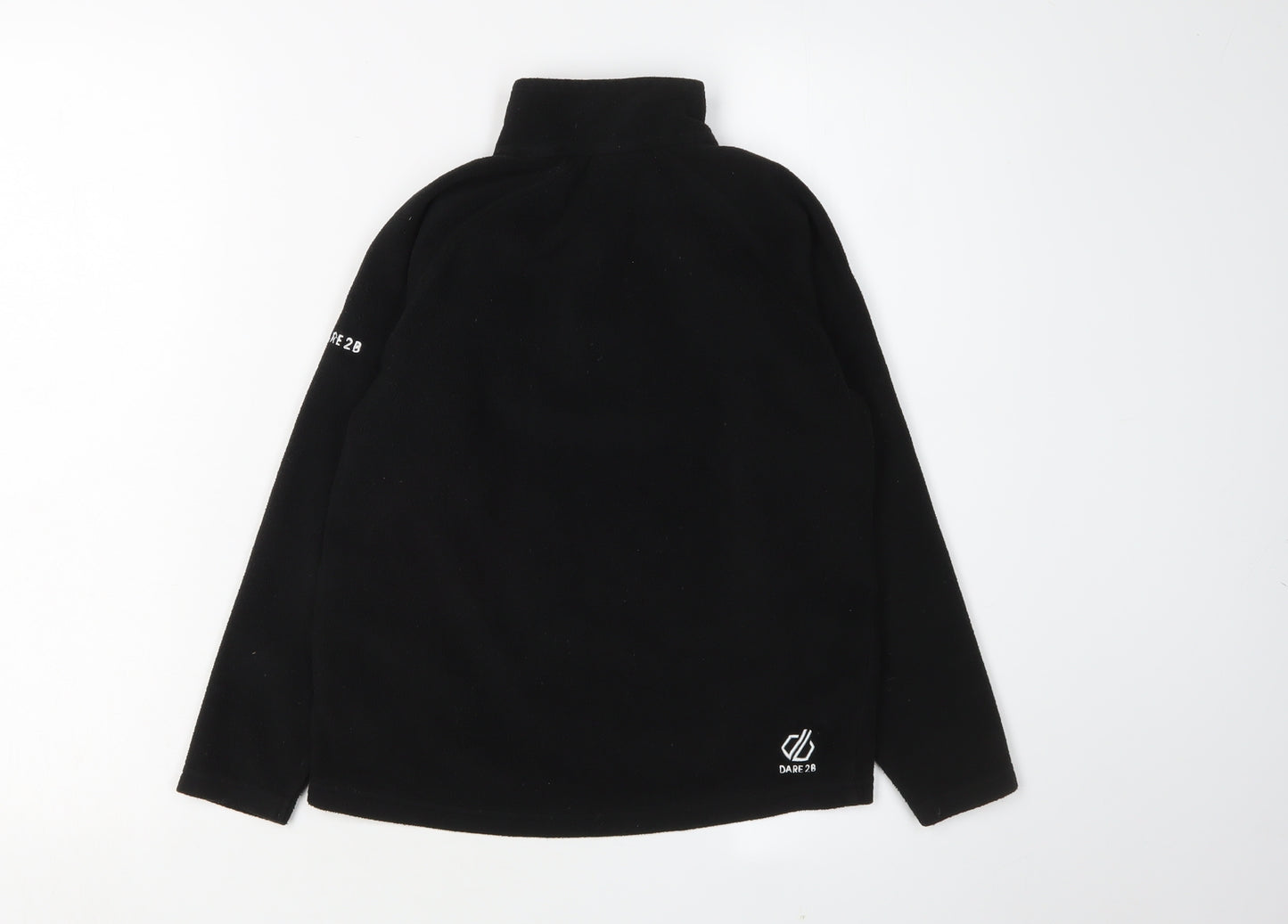 Dare 2b Girls Black Fleece Pullover Sweatshirt, Size 10 Years
