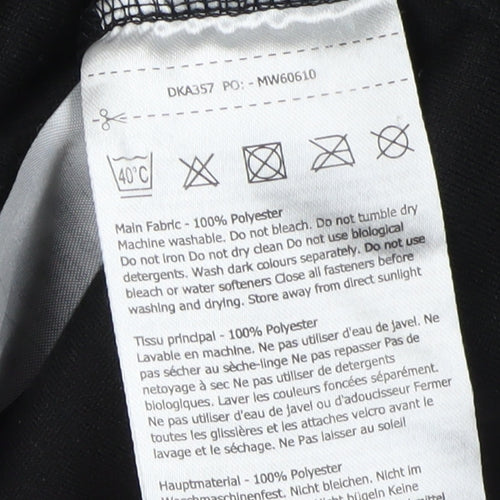Dare 2b Girls Black Fleece Pullover Sweatshirt, Size 10 Years