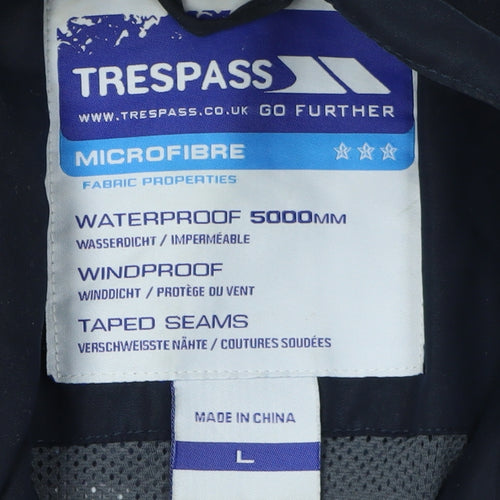 Trespass Men's Blue Windproof Jacket L