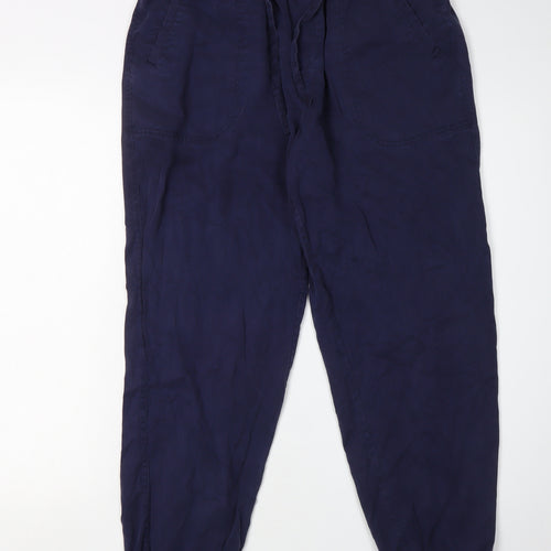 Fat Face Women's Blue Jogger Trousers Size 12