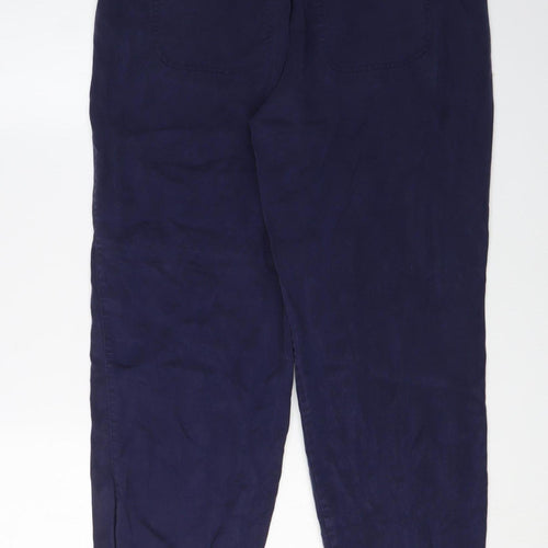 Fat Face Women's Blue Jogger Trousers Size 12