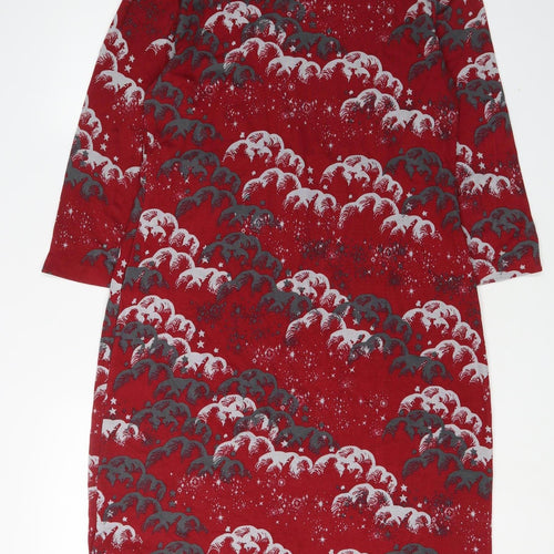 White Stuff Women’s Red Sheath Dress, Size 12
