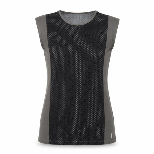 Guess Women's Black XS Sleeveless Viscose T-Shirt