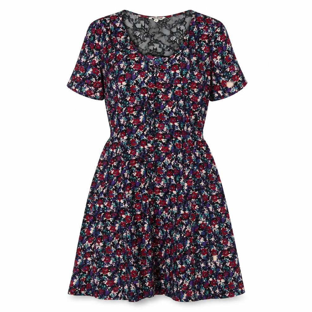 Front view of SoulCal Women's Multicoloured A-Line Dress S
