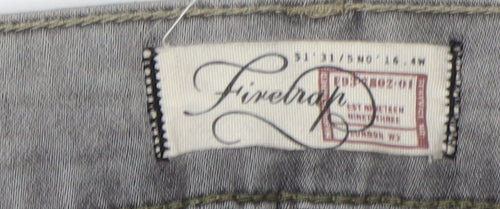 Firetrap Women's Grey Skinny Jeans, XS, Mid Rise