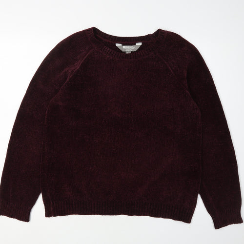 Mountain Warehouse Women's Purple Pullover Jumper Size 12