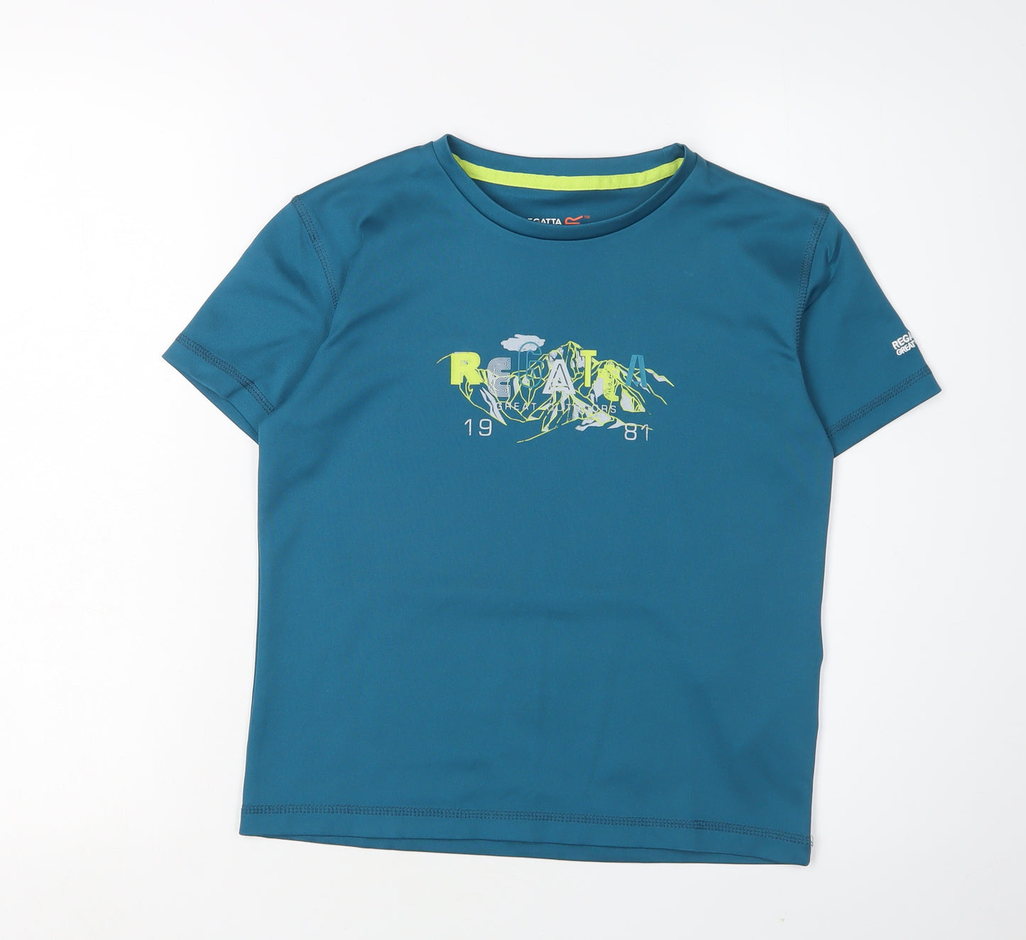 Regatta Boys Blue Graphic T-Shirt 9-10 Years