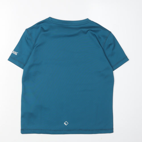 Regatta Boys Blue Graphic T-Shirt 9-10 Years