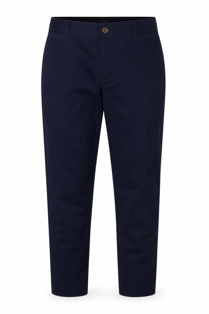 J.Crew Women's Blue Chino Trousers, Size 4, Stretch Slim Fit