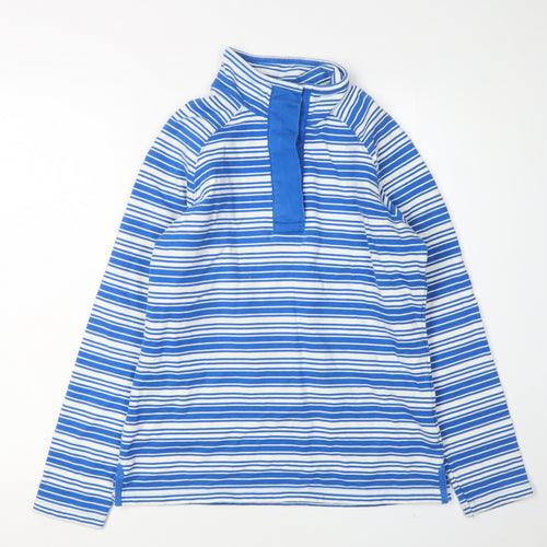 Mountain Warehouse Women's Blue Striped Pullover Sweatshirt