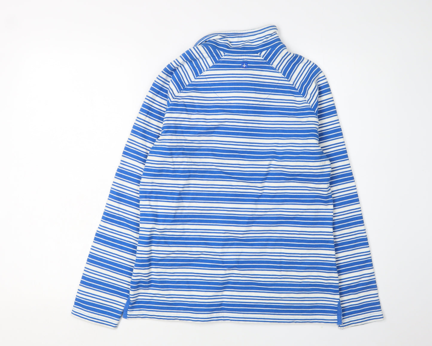 Mountain Warehouse Women's Blue Striped Pullover Sweatshirt
