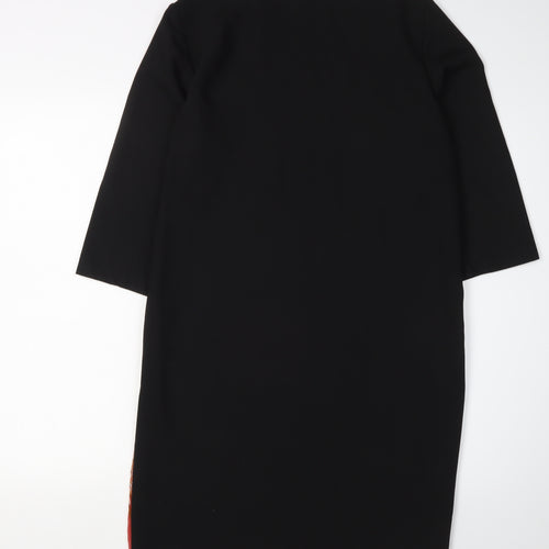 Laura Ashley Women’s Black Multicoloured Shift Dress 10