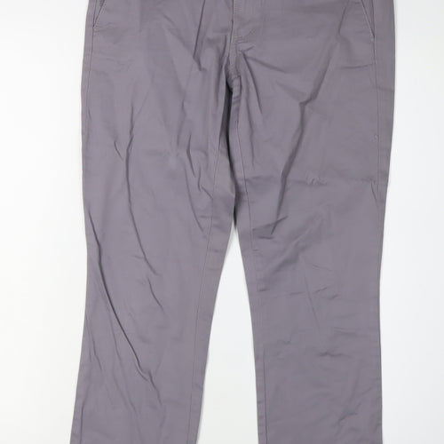 J.Crew Women's Grey Chino Trousers Size 4