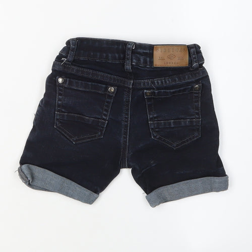 Firetrap Girls Black Bermuda Shorts 2-3 Years Casual Denim