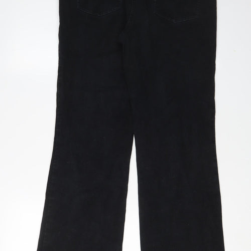 Boden Women's Black Straight-Leg Trousers Size 12