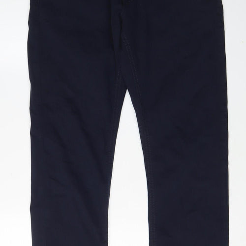 Marks and Spencer Men's Blue Straight Jeans 34 Regular