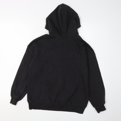 H&M Girls Black Harry Potter Hoodie Size 8-10 Pullover