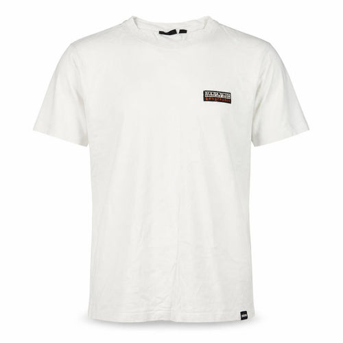 Napapijri Men's White Logo T-Shirt XS