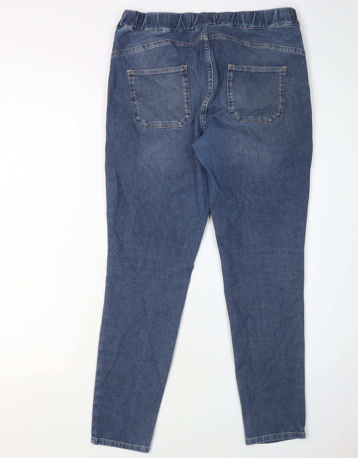 Fat Face Women's Blue Slim Fit Denim Jeans Size 12