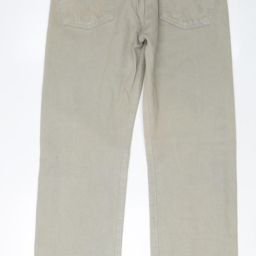 Levi's Beige Straight Jeans Men's 32W 32L Classic Style