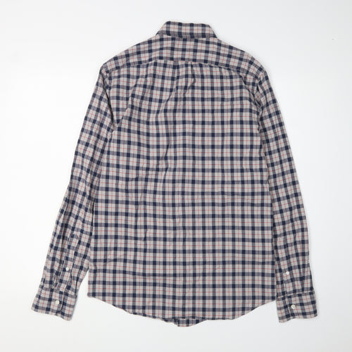 J. Crew Men's Slim Fit Multicoloured Check Shirt S