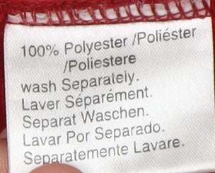 Regatta Men's Red and Black Fleece Jacket L