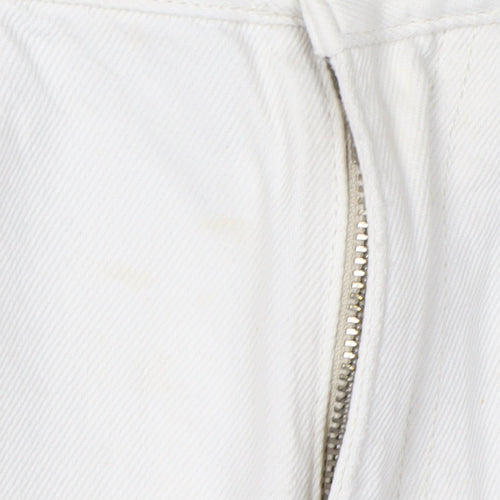 Pull&Bear Women's White Straight Jeans Size 12