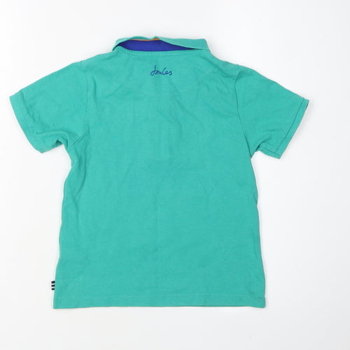 Joules Boys Green Polo Shirt 8 Years - Casual Style
