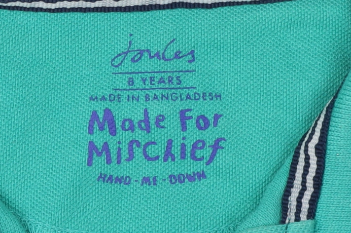 Joules Boys Green Polo Shirt 8 Years - Casual Style