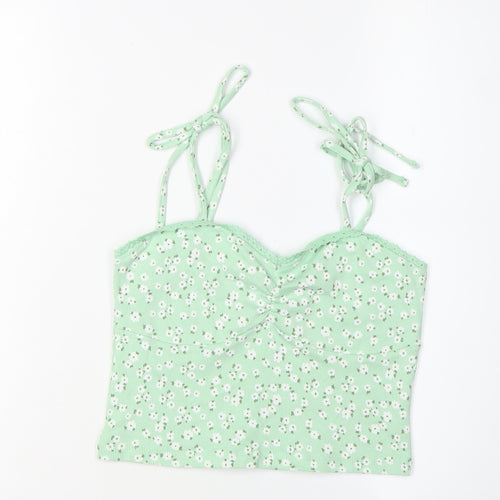 Asos Design Women's Green Camisole Top Size 12