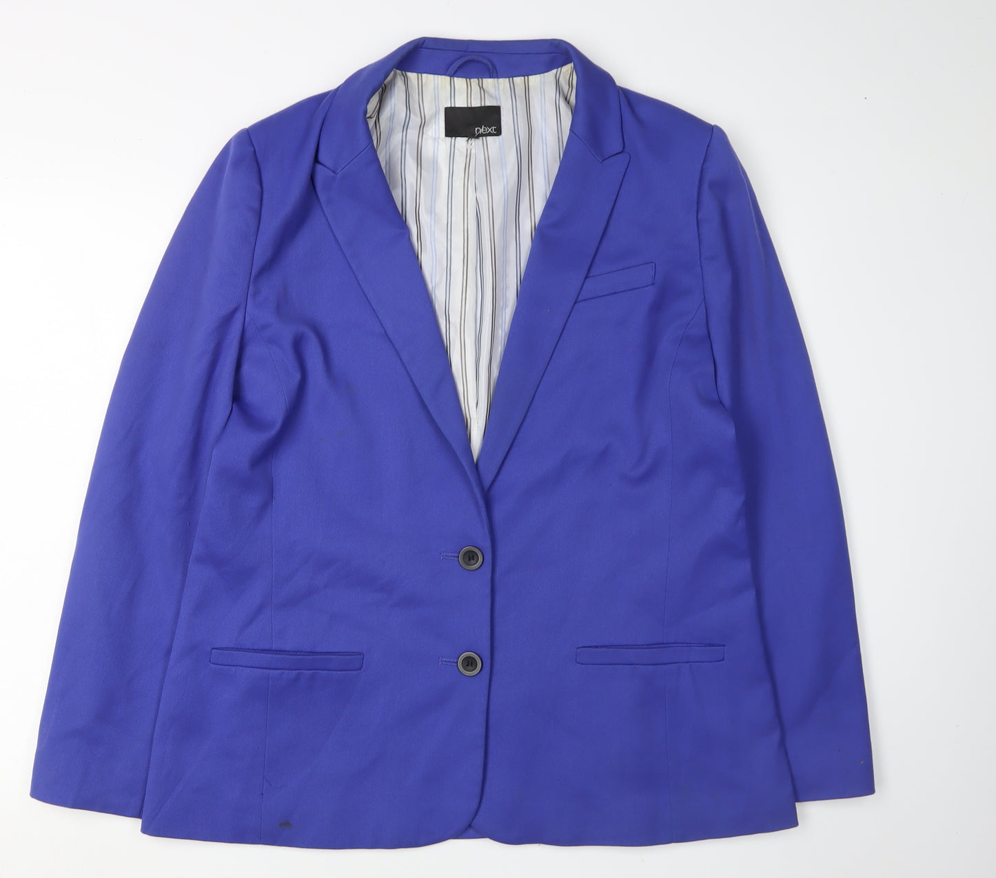 Next Women's Blue Blazer Size 18 Regular Fit