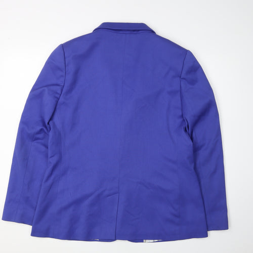 Next Women's Blue Blazer Size 18 Regular Fit