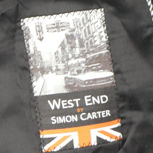 West End by Simon Carter Men's Blue Tuxedo Blazer 44 Long