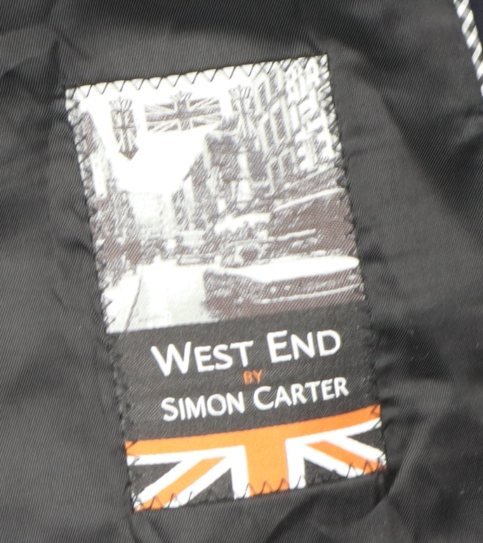 West End by Simon Carter Men's Blue Tuxedo Blazer 44 Long