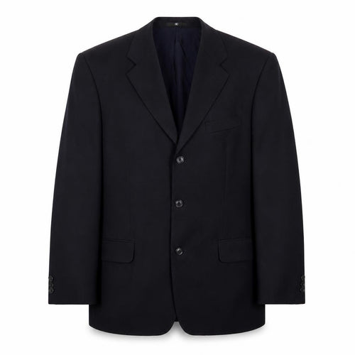 Ciro Citterio Men's Black Formal Long Blazer 38L