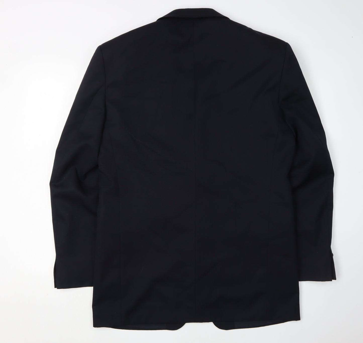 Ciro Citterio Men's Black Formal Long Blazer 38L