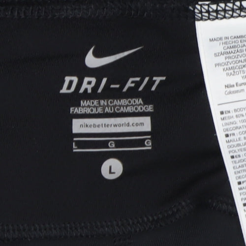 Nike Men's Black Compression Shorts L
