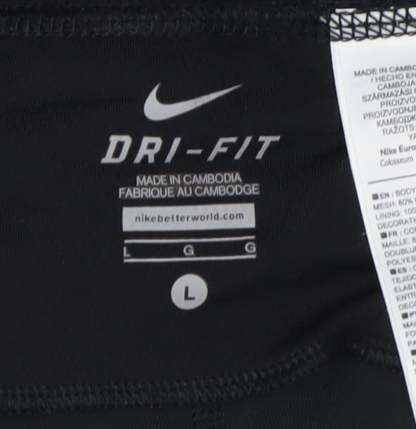 Nike Men's Black Compression Shorts L