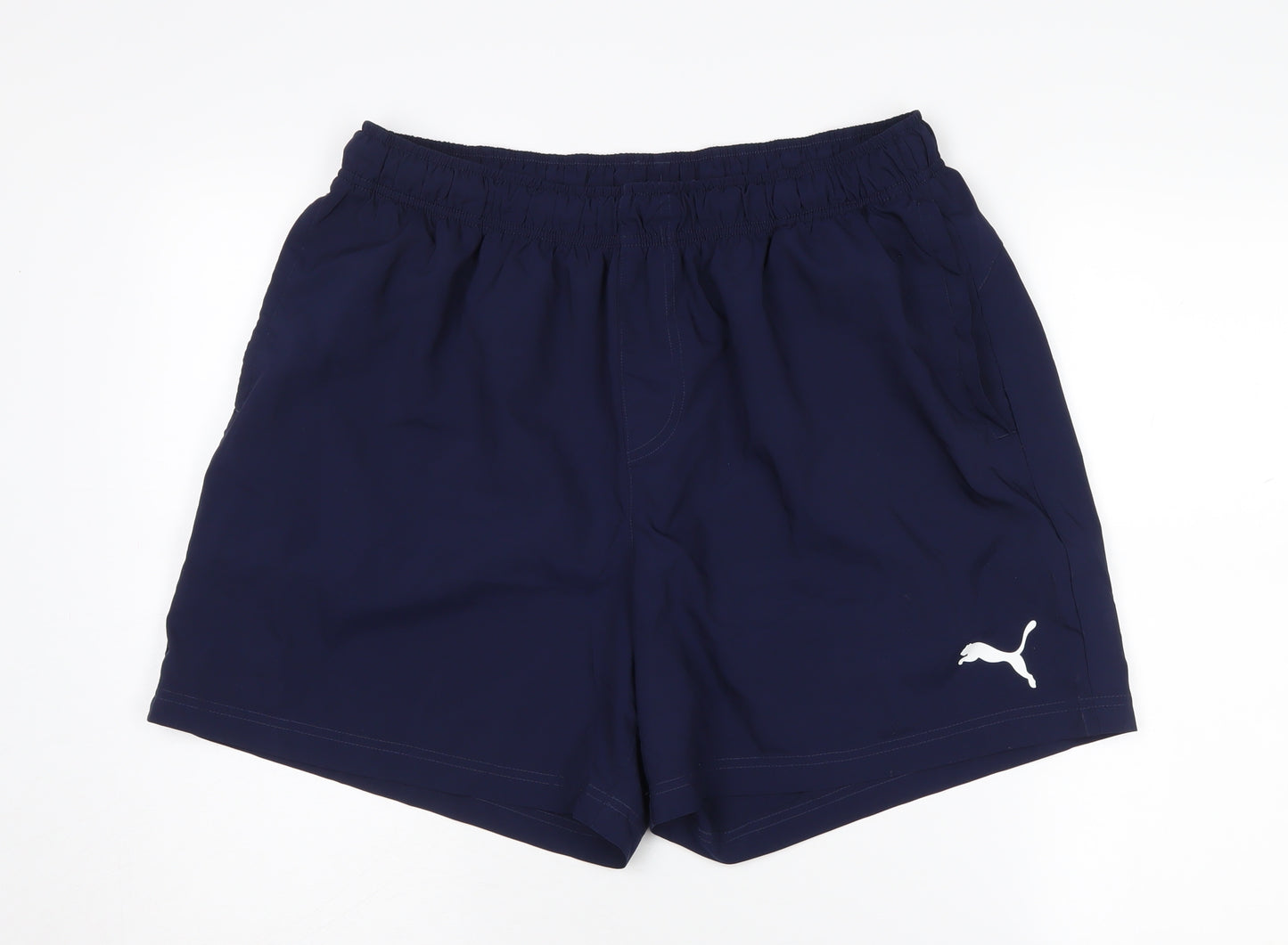 Puma Men's Blue Athletic Shorts XL Quick Dry