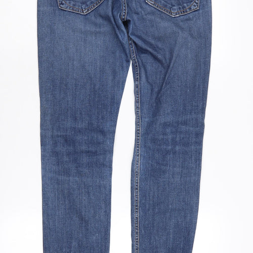 rag & bone Women's Blue Skinny Distressed Jeans Size 26