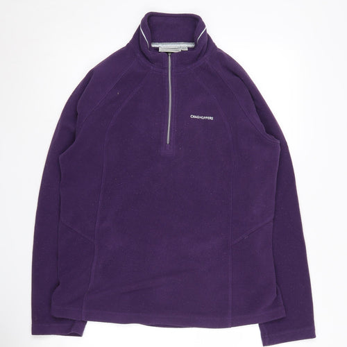Craghoppers Women's Purple Pullover Sweatshirt, Size 12