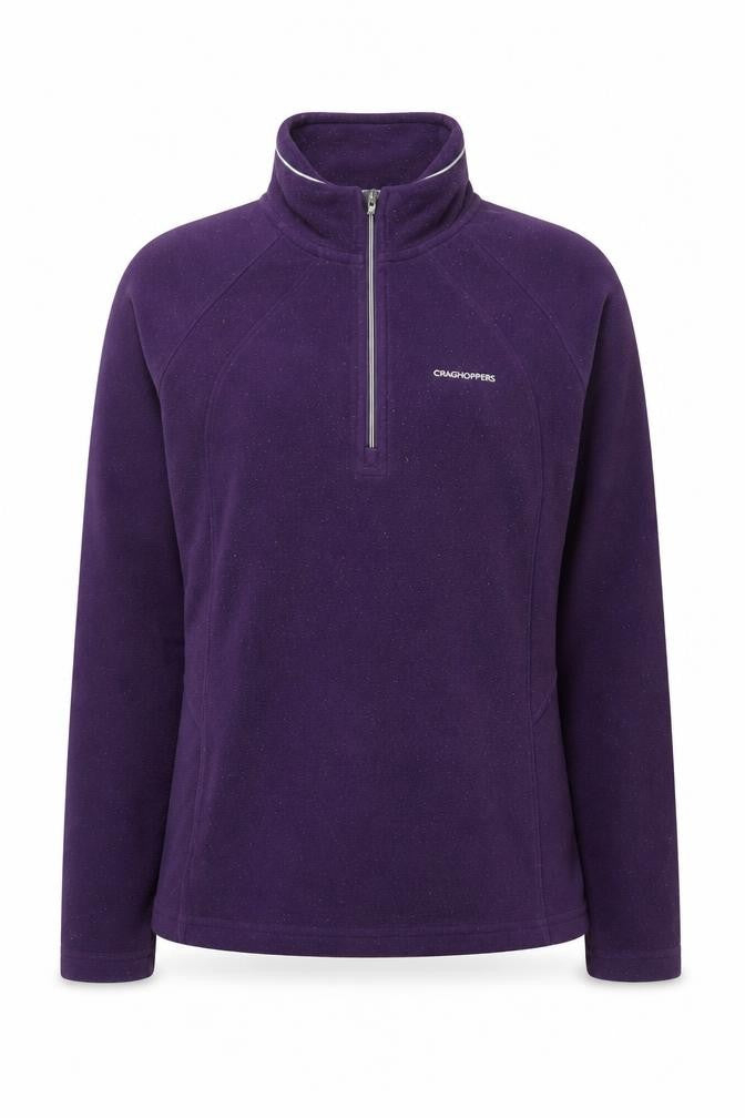 Front view of Craghoppers Women's Purple Pullover Sweatshirt, size 12