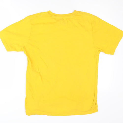 Vans Boys Yellow Classic Logo T-Shirt XL