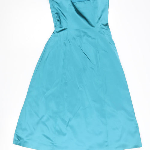 Coast Women's Blue Strapless Formal Dress Size 10