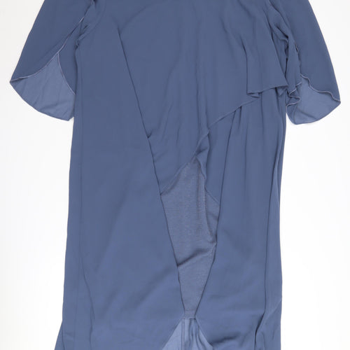 Hanna Nikole Women's Blue Sheath Dress Size 20