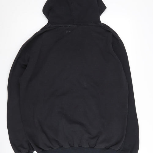GAP Men's Black Hoodie, Large Pullover with Logo