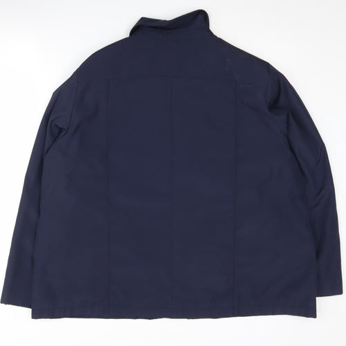 Calida Women's Blue Jacket Size 24 Relaxed Fit Casual