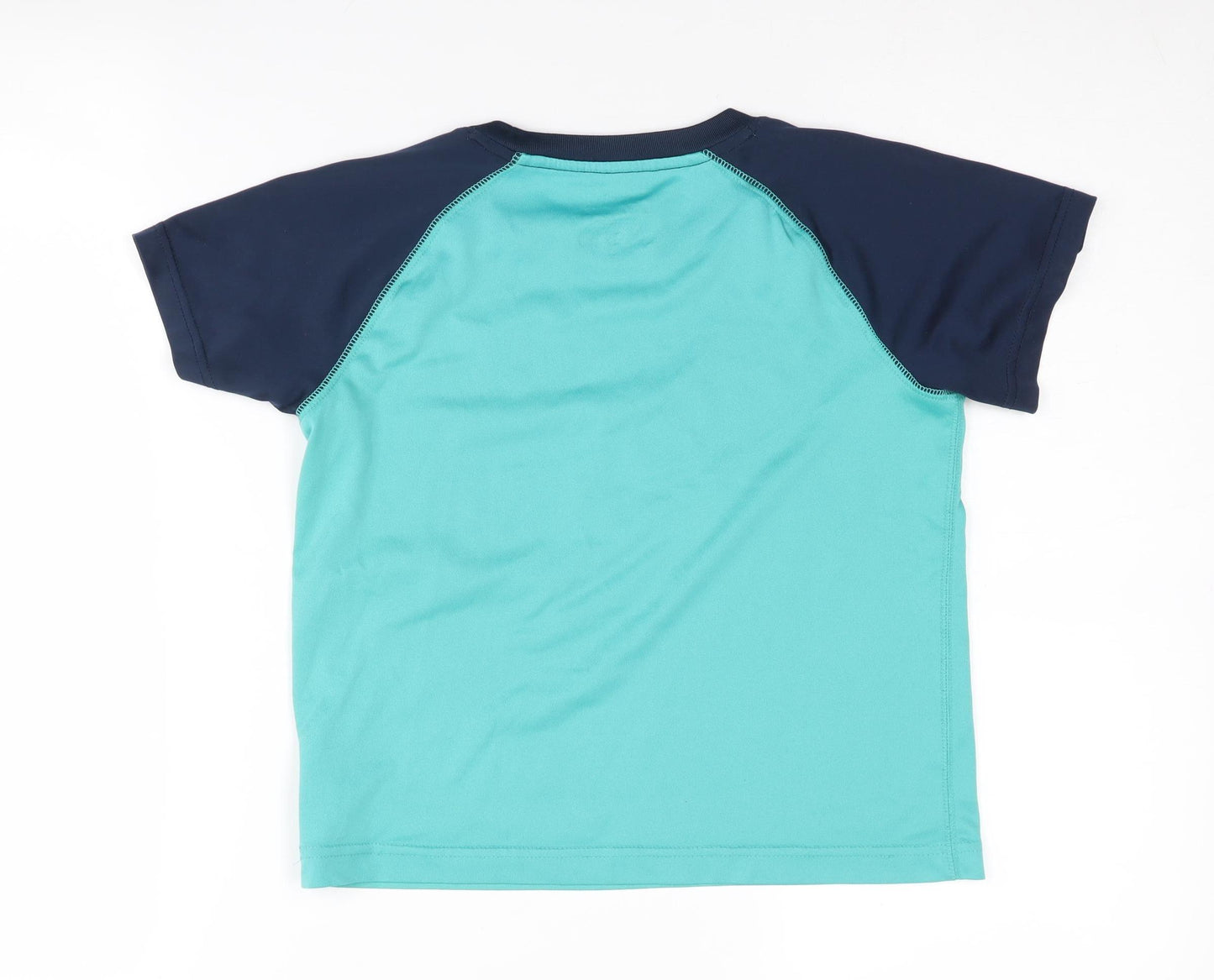 Nike Boys Blue Dri-Fit T-Shirt, Size 7, Activewear